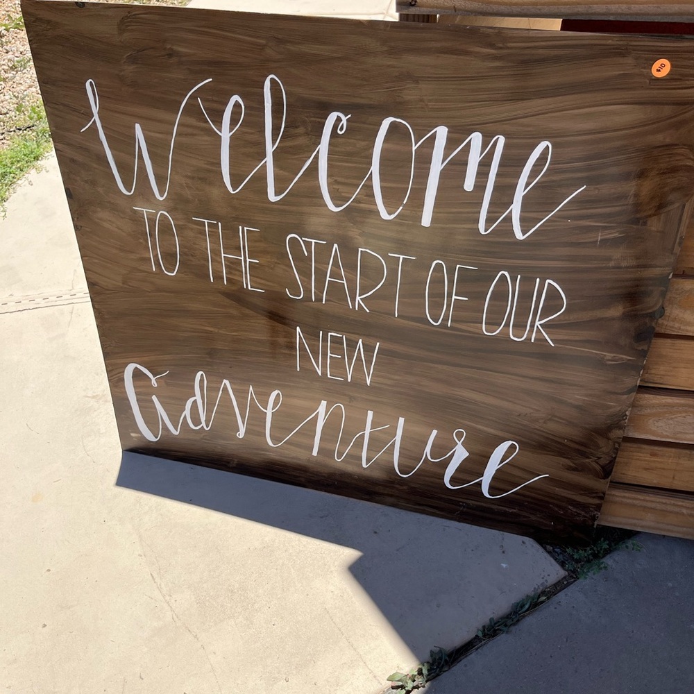 Wedding Welcome Sign